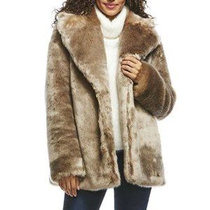 Donna Salyers Fabulous Furs Faux Womens Coat Champ